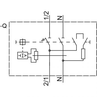 Siemens FI/LS kompakt 6kA  5SV1316-7KK02 