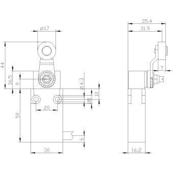 Siemens 3SE54130CN201EA2 Pos.Schalter 