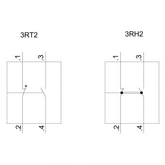 Siemens 3RH29111HA11 Hilfsschalterblock 