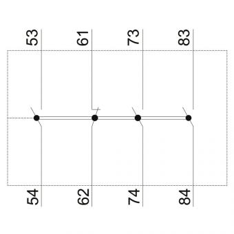 Siemens 3RH29111GA31 Hilfsschalterblock 