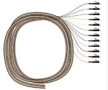 EasyLan 1x12 Pigtailsatz    LVCFP12LCOM4 