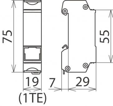 DEHN ÜS-Ableiter DEHNpatch DPA M  929121 