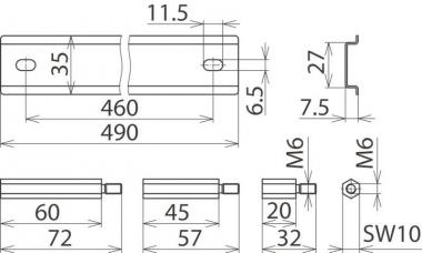 DEHN Montageset für               929199 