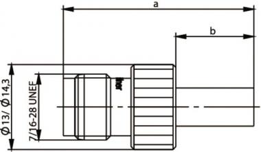 TG TNC-Kabelbuchse CR. 50    J01011A2265 