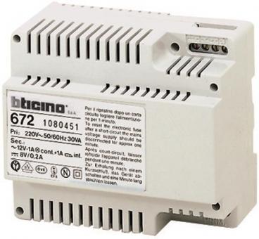 BTicino 672 Netzgerät Mehrdraht 