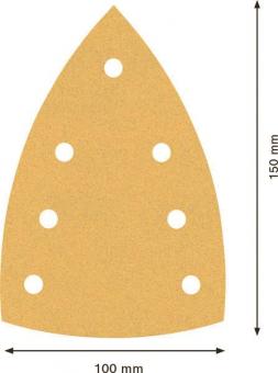 Bosch Schleifpapier EXPERT C470 50 Stück 
