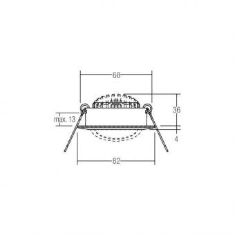 BRUM LED Einbaustrahler-Set     40363073 