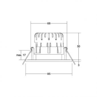 Brumberg LED-Einbaudownlight    41480173 