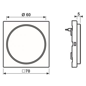 Jung Magnetic Charger      LS WC MAG WWM 