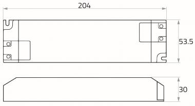 RUTEC LED Netzgerät 24V 100W IP20  85274 