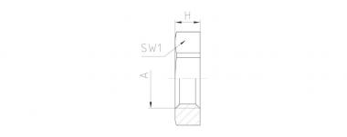 Jacob Sechskantmutter M20   50220 PA/SW 