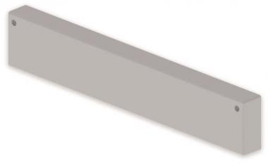 Unex Endstück lichtgrau            66413 
