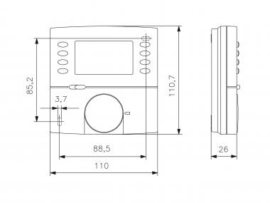 ALRE-IT Raumtemperatur- HTRRBu110.117/21 