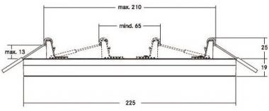 BRUM An-/Einbaupanel MOON ws    12206073 