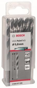 Bosch   HSS-Spiralbohrer PointTeQ 5,8 mm 