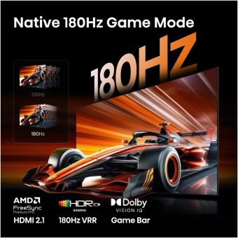 Hisense 65UR8DS sw Mini LED-TV RGB 
