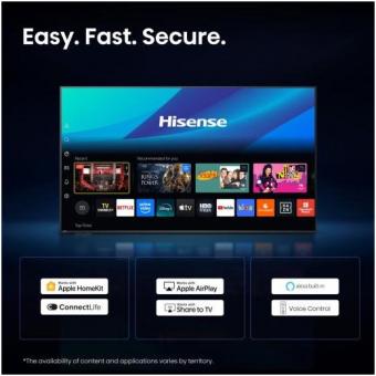 Hisense 65UR8DS sw Mini LED-TV RGB 