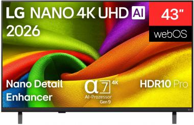 LG 43NU900B6LA sw NanoCell LED-TV 