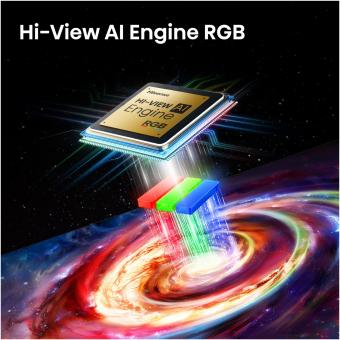 Hisense 65UR8DS sw Mini LED-TV RGB 
