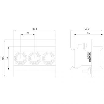 Siemens 5SG5653 NEOZED-Einbausicherungs- 
