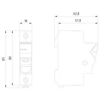 Siemens 3NC1091 SITOR Sicherungslast- 
