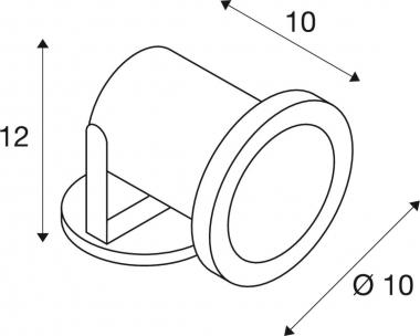 SLV NAUTILUS MR16 IP67 Edelstahl  229090 
