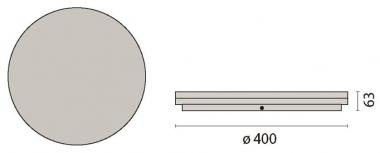 PIL LED-Wand-und Deckenleuchte   3105561 