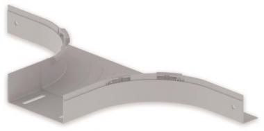 Unex T-Abzweiger lichtgrau         66178 