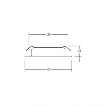BRUM LED Einbaustrahler BB17 ws 38370073 
