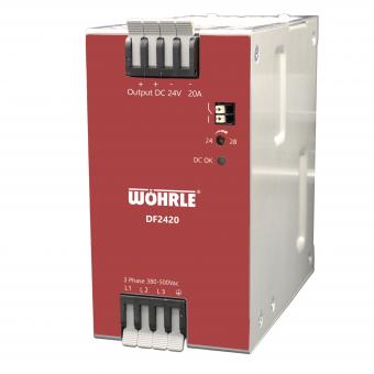 Wöhrle Netzgerät 3ph. E:340-550V  DF2420 