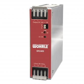 Wöhrle Netzgerät 3ph. E:340-550V  DF2405 