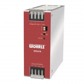 Wöhrle Netzgerät 3ph. E:340-550V  DF2410 