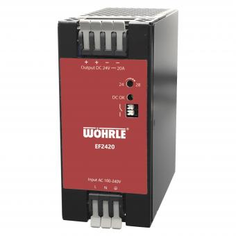 Wöhrle Netzgerät 1ph. E:90-264VAC EF2420 