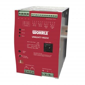 Wöhrle DC-USV m.Netzgerät  UNG2477-RS232 