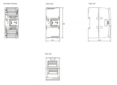 Siemens 6ES72211BH320XB0 SIMATIC S7-1200 