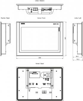 Siemens 6AV21240MC010AX0 SIMATIC TP1200 