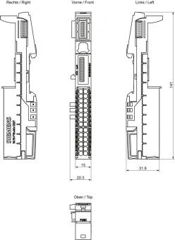 SIEM SIMATIC ET 200SP 6ES7193-6BP40-0DA1 