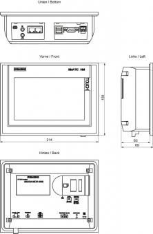 Siemens 6AV21240GC010AX0 SIMATIC TP700 