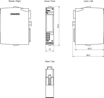 SIEM Simatic ET 200SP, 6ES71316BF000CA0 