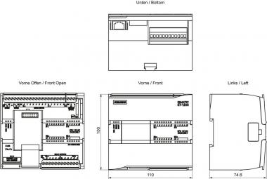 Siemens 6ES72141HG400XB0 SIMATIC S7-1200 
