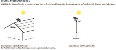 Ltek Solar-Fluter IP66 5700K  SOF-6W-PW 
