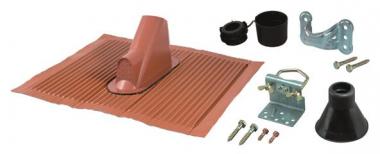 KATH Mast-Montage-Set 48mm rot  ZTS 48ro 