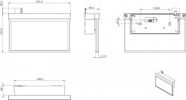 RP-Technik RZ-Leuchte Wand ZBA GAMW009ML 