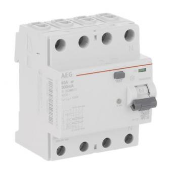 AEG -FI-Schalter 4P Typ B 63A FN463/B300 
