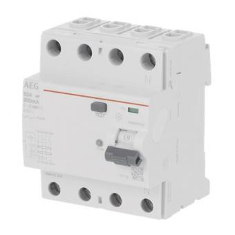 AEG -FI-Schalter 4P Typ B 63A FN463/B300 