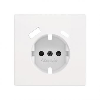 Zennio ZS70CSC2USMW Schuko-Steckdosen- 