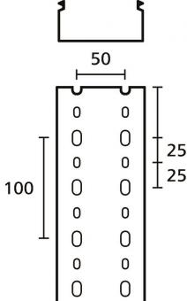 Hellermann HTWD-PD-50x75-PVC-GY 