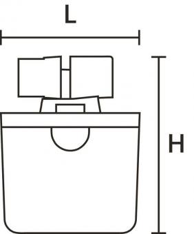 Hellermann Relilight V31.5U1-PA66V0/SI 