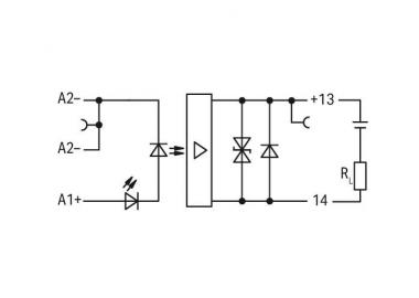 WAGO 859-762 Optokopplermodul, 