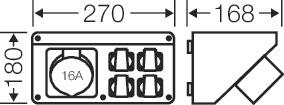 HENS FP Connection Box, FP CB  FP CB 216 
